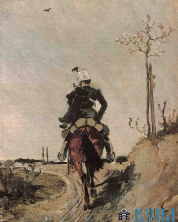 Миколаш Алеш. Драгун (1878 г.)