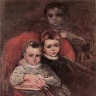 Карел Пуркине. Дети художника (1867-68 гг.)