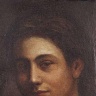 Карел Пуркине. Голова женщины (1852 г.)